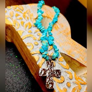 Western Cowgirl Crushed Necklace